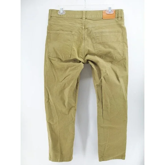 Billy Reid Slim Fit Pants Men's 31 Brown Straight Leg‎ 32x27 - Picture 8 of 12